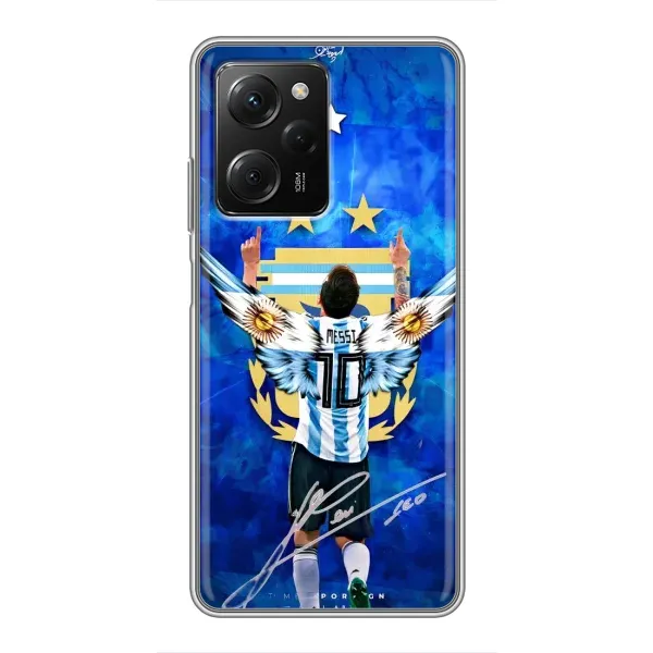 Чехол с рисунком «Месси Аргентина» для Xiaomi POCO X5 Pro (5G)