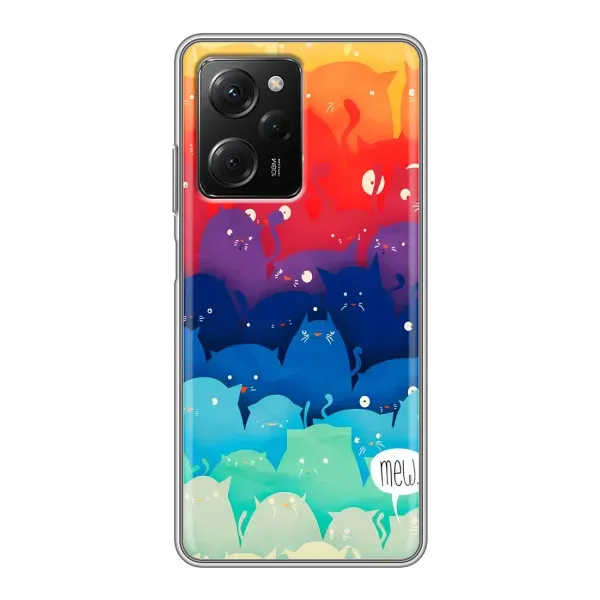 Чохол з малюнком «Mew» для Xiaomi POCO X5 Pro (5G)