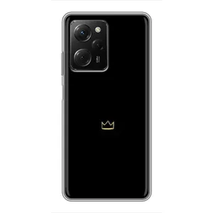 Чехол (Корона на чёрном фоне) для Поко X5 про (5G) (Мини корона)