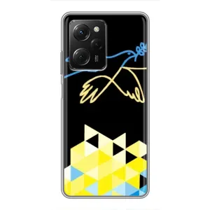 Чехол на Xiaomi POCO X5 Pro (5G) Украинский дизайн (Мир для Украины)