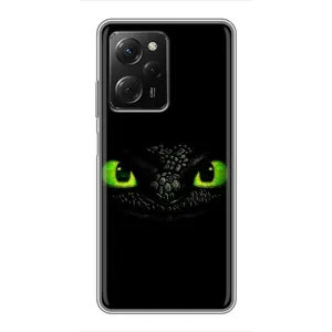 Чехол дракон Беззубик для Xiaomi POCO X5 Pro (5G) (Глаза Беззубика)