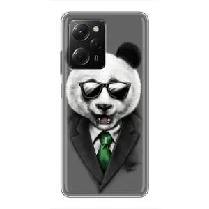 Чехлы с Пандами на Xiaomi POCO X5 Pro (5G) (Панда в очках)