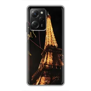 Чехол с Эйфелевой башней на Xiaomi POCO X5 Pro (5G) (Paris)