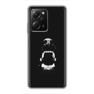 Чехол ДОБЕРМАН для Xiaomi POCO X5 Pro (5G) (Пасть добермана)