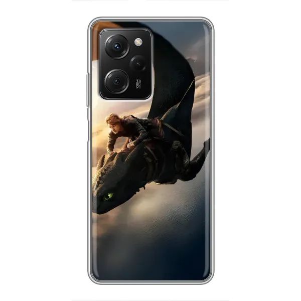 Чехол с рисунком «Полет Беззубика» для Xiaomi POCO X5 Pro (5G) Чехол с рисунком «Полет Беззубика» для Xiaomi POCO X5 Pro (5G)