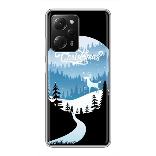 Чехол с рисунком «Рождественский Олень» для Xiaomi POCO X5 Pro (5G) Чехол с рисунком «Рождественский Олень» для Xiaomi POCO X5 Pro (5G)