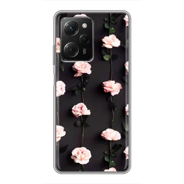 Чехол с рисунком «Розы» для Xiaomi POCO X5 Pro (5G) Чехол с рисунком «Розы» для Xiaomi POCO X5 Pro (5G)