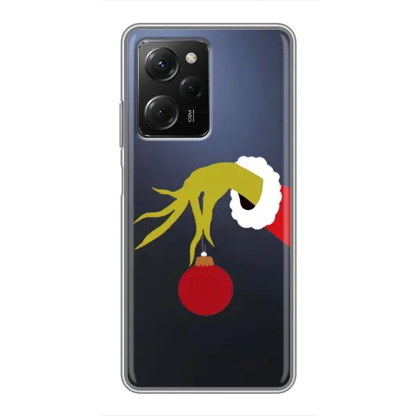 Чехол с рисунком «Рука Гринча» для Xiaomi POCO X5 Pro (5G) Чехол с рисунком «Рука Гринча» для Xiaomi POCO X5 Pro (5G)