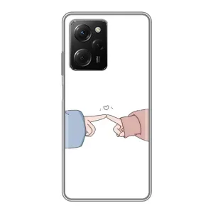 Чехлы на день мамы для Поко X5 про (5G) (Руки мамы)