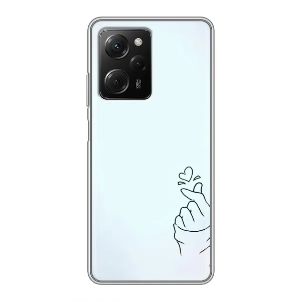 Чехол с рисунком «Сердце на голубом» для Xiaomi POCO X5 Pro (5G) Чехол с рисунком «Сердце на голубом» для Xiaomi POCO X5 Pro (5G)