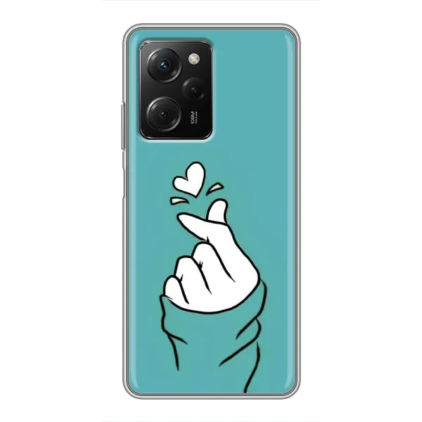 Чехол с рисунком «Сердечко на бирюзовом» для Xiaomi POCO X5 Pro (5G) Чехол с рисунком «Сердечко на бирюзовом» для Xiaomi POCO X5 Pro (5G)