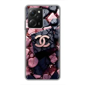 Чехол (Dior, Prada, YSL, Chanel) для Xiaomi POCO X5 Pro (5G) (Шанель)