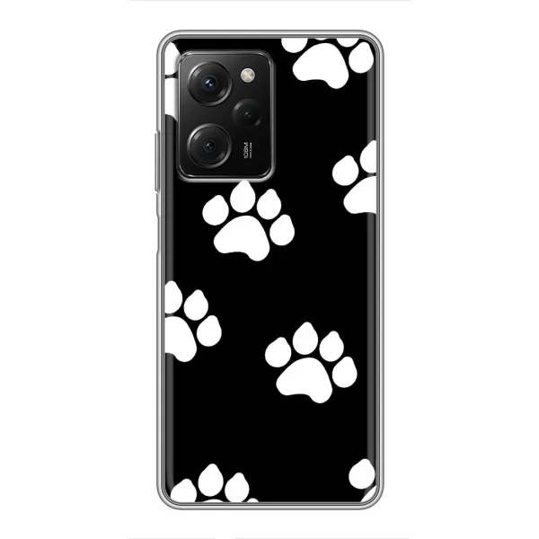 Чехол с рисунком «Следы собак» для Xiaomi POCO X5 Pro (5G) Чехол с рисунком «Следы собак» для Xiaomi POCO X5 Pro (5G)
