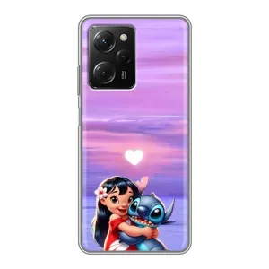 Чехол с рисунком Стич для Xiaomi POCO X5 Pro (5G) (Стич и Лило)