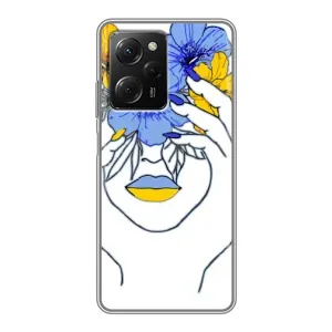 Чехол на Xiaomi POCO X5 Pro (5G) Украинский дизайн (Украинка на всю голову)