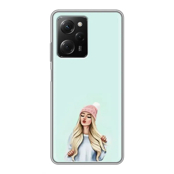 Чехол с рисунком «В шапке» для Xiaomi POCO X5 Pro (5G)