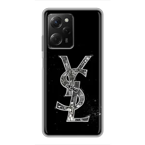Чехол (Dior, Prada, YSL, Chanel) для Xiaomi POCO X5 Pro (5G) (YSL)