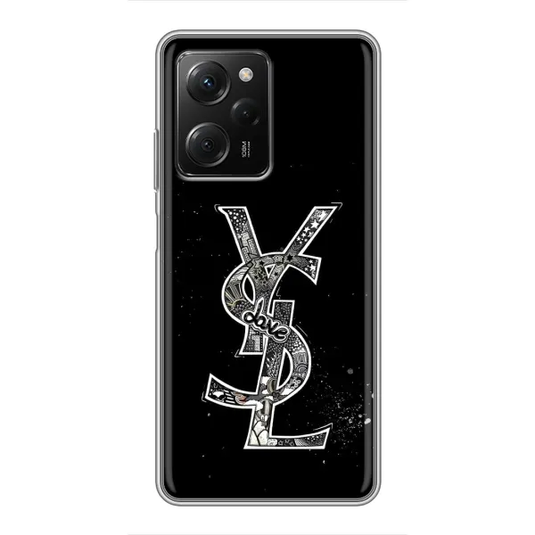 Чехол с рисунком «YSL» для Xiaomi POCO X5 Pro (5G) Чехол с рисунком «YSL» для Xiaomi POCO X5 Pro (5G)