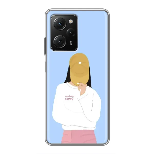 Чехол с рисунком «Желтая кепка» для Xiaomi POCO X5 Pro (5G)