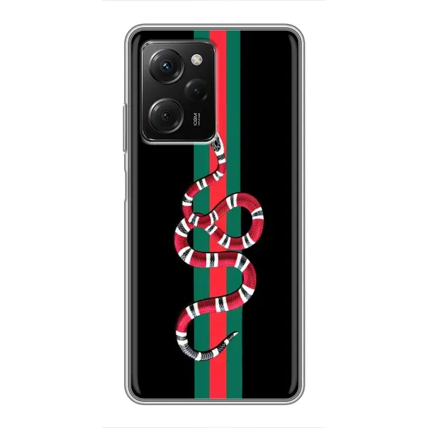 Чехол с рисунком «Змей Гуччи» для Xiaomi POCO X5 Pro (5G) Чехол с рисунком «Змей Гуччи» для Xiaomi POCO X5 Pro (5G)