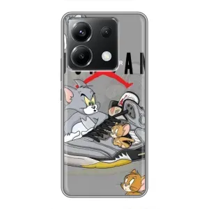Силіконовый Чохол Nike Air Jordan на Поко Х6 (5G) (Air Jordan)