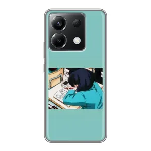 Чехол с персонажами АНИМЕ на Xiaomi POCO X6 5G (Аканэ Тэндо)