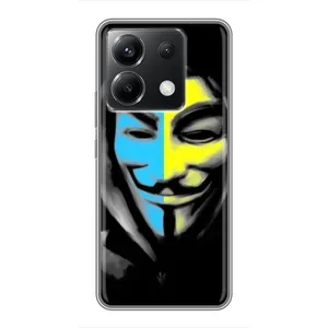 Чехол с Украинской символикой на Поко Х6 (5G) (Анонимус патриот)