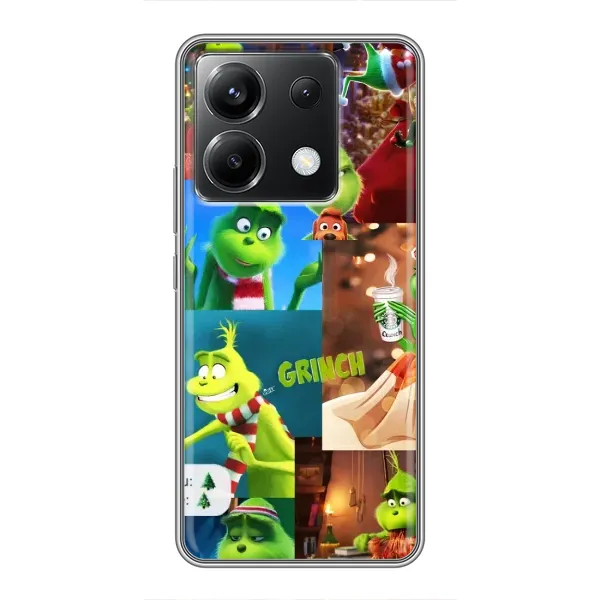 Чехол с рисунком «Арт Гринч» для Xiaomi POCO X6 5G Чехол с рисунком «Арт Гринч» для Xiaomi POCO X6 5G