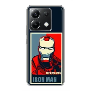 Чохол Супергерой Залізна Людина на Xiaomi POCO X6 5G (Art Iron man)