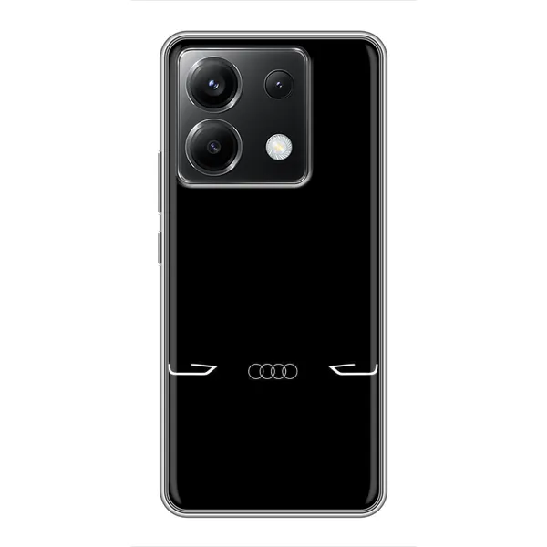 Чехол с рисунком «Силует Audi» для Xiaomi POCO X6 5G Чехол с рисунком «Силует Audi» для Xiaomi POCO X6 5G