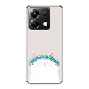 Чохол на тематику: Коти для Xiaomi POCO X6 5G (Білий котик)