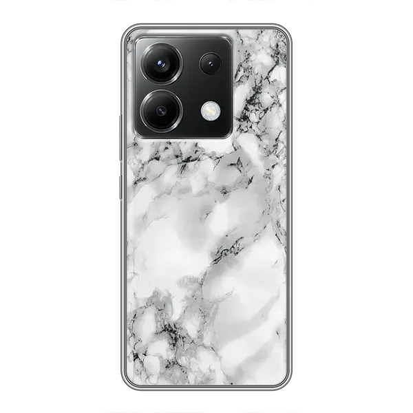 Чехол с рисунком «Белый мрамор» для Xiaomi POCO X6 5G Чехол с рисунком «Белый мрамор» для Xiaomi POCO X6 5G