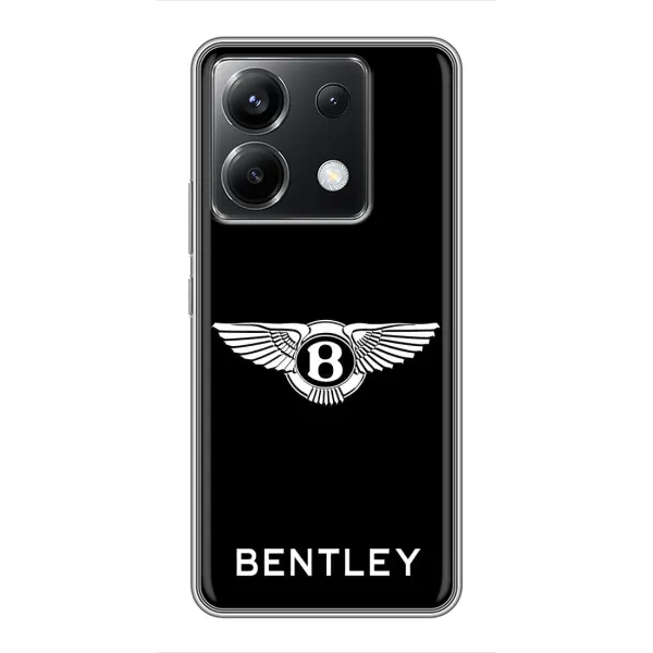Чехол с рисунком «Logo Bentley» для Xiaomi POCO X6 5G Чехол с рисунком «Logo Bentley» для Xiaomi POCO X6 5G