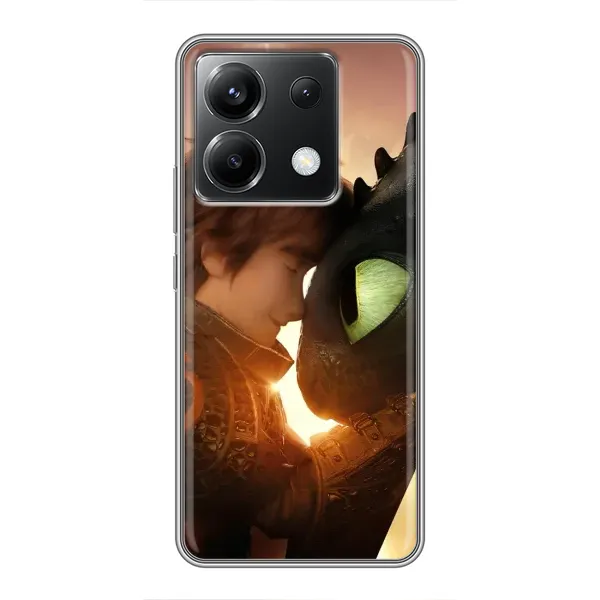Чехол с рисунком «Беззубик и Иккинг» для Xiaomi POCO X6 5G Чехол с рисунком «Беззубик и Иккинг» для Xiaomi POCO X6 5G