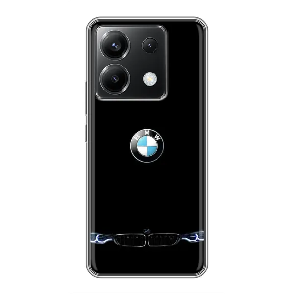 Чехол с рисунком «Черный BMW» для Xiaomi POCO X6 5G Чехол с рисунком «Черный BMW» для Xiaomi POCO X6 5G