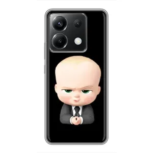 Мультяшный принт на Чехол для Поко Х6 (5G) (Бос)