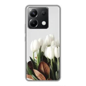 Чехлы с картинкой (Тюльпаны) на Поко Х6 (5G) (Букет тюльпанов)