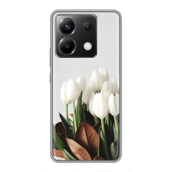 Чехол с рисунком «Букет тюльпанов» для Xiaomi POCO X6 5G Чехол с рисунком «Букет тюльпанов» для Xiaomi POCO X6 5G