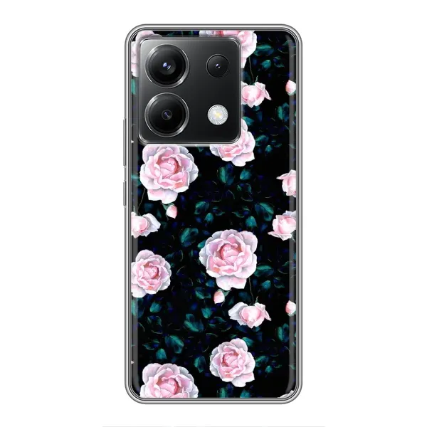 Чехол с рисунком «Чайные розы» для Xiaomi POCO X6 5G Чехол с рисунком «Чайные розы» для Xiaomi POCO X6 5G
