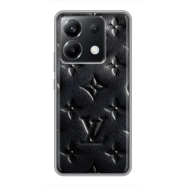 Чехол с рисунком «Черный ЛВ» для Xiaomi POCO X6 5G