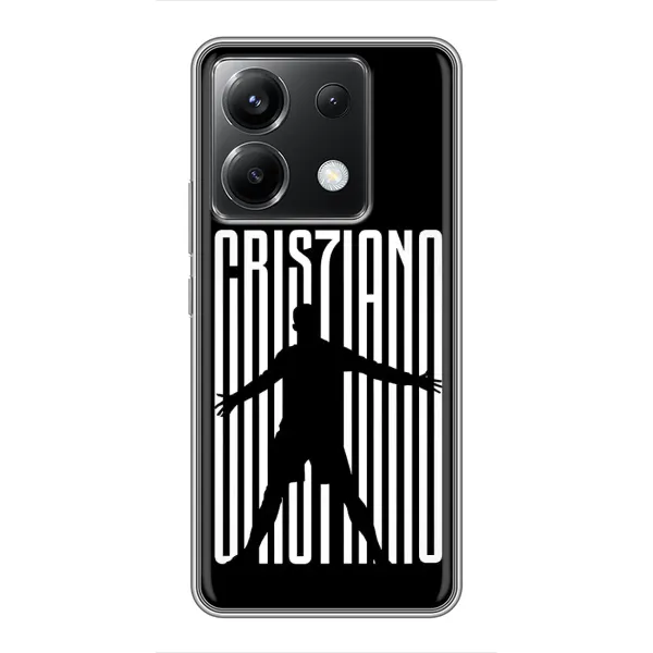 Чехол с рисунком «Cristiano» для Xiaomi POCO X6 5G
