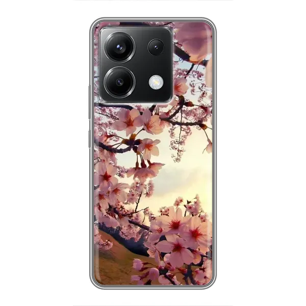 Чехол с рисунком «Цветущая сакура» для Xiaomi POCO X6 5G Чехол с рисунком «Цветущая сакура» для Xiaomi POCO X6 5G
