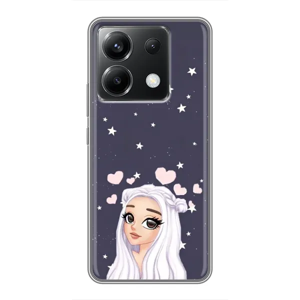 Чехол с рисунком «Девушка и сердечки» для Xiaomi POCO X6 5G Чехол с рисунком «Девушка и сердечки» для Xiaomi POCO X6 5G