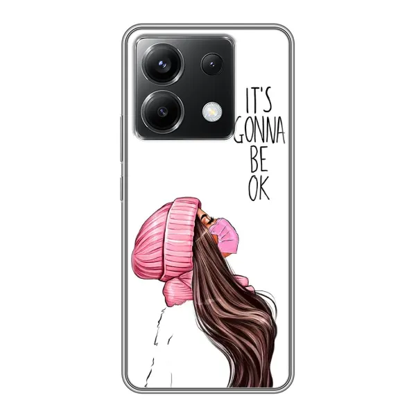 Чехол с рисунком «Девушка в маске» для Xiaomi POCO X6 5G Чехол с рисунком «Девушка в маске» для Xiaomi POCO X6 5G