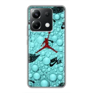 Силіконовый Чохол Nike Air Jordan на Поко Х6 (5G) (Джордан Найк)