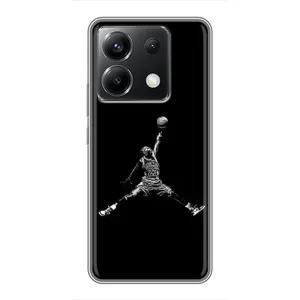Силіконовый Чохол Nike Air Jordan на Поко Х6 (5G) (Джордан)