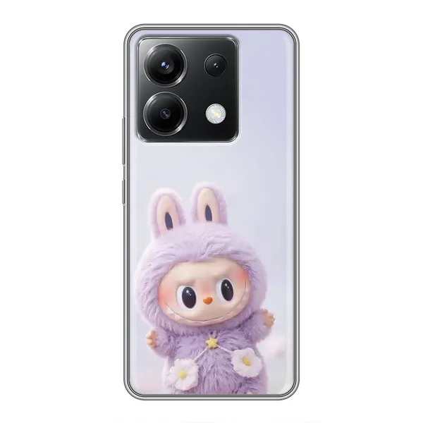 Чехол с рисунком «Фиолетовый Лабубу» для Xiaomi POCO X6 5G Чехол с рисунком «Фиолетовый Лабубу» для Xiaomi POCO X6 5G