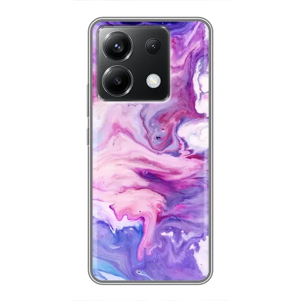 Чехол с рисунком «Фиолетовый мрамор» для Xiaomi POCO X6 5G Чехол с рисунком «Фиолетовый мрамор» для Xiaomi POCO X6 5G