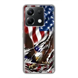 Чохол Прапор USA для Xiaomi POCO X6 5G (Прапор USA)