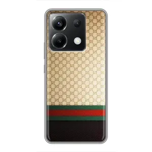 Чохли бренд ГУЧЧІ для Xiaomi POCO X6 5G (Фон Гуччі)